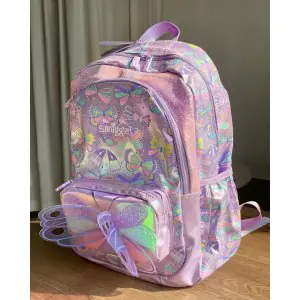 Smiggle Butterfly Backpack (Purple)