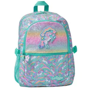 Smiggle Limitless Classic Green Unicorn Backpack