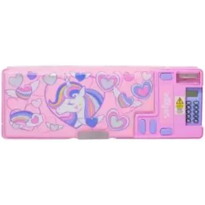 Smiggle Pop Out Unicorn Pencil Case With Calculator 768795