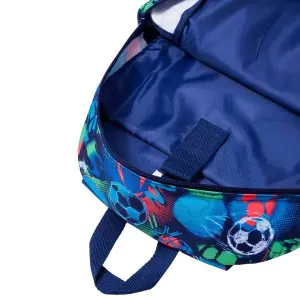 Smiggle Small Football Blue Backpack