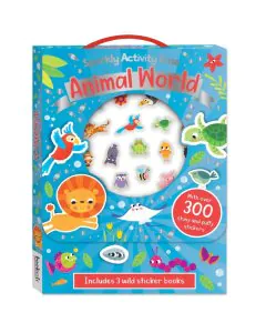 Bookoli Sparkly Activity Case Animal World