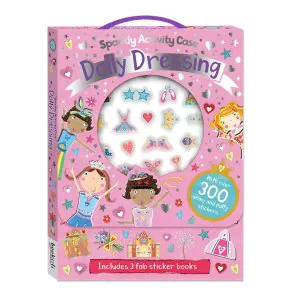 Bookoli Sparkly Activity Case Dolly Dressing