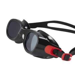 Speedo Unisex Adult Futura Classic Tint-Lens Swim Goggles Red/Smoke