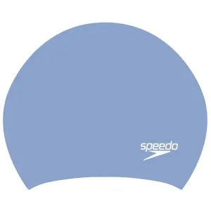 Speedo Women's Long Hair Silicone Swim Cap Blue