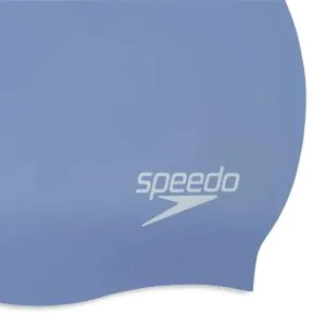 Speedo Women's Long Hair Silicone Swim Cap Blue