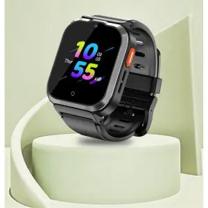 Spiky Cyclops 4g Waterproof Kids Smartwatch - Black