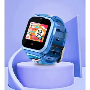 Spiky Cyclops 4g Waterproof Kids Smartwatch Prt Blue