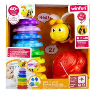 Winfun Stack 'N Learn Bee and Sunflowers