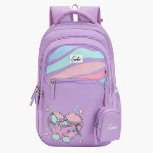 Genie Starlight 27L Purple School Backpack
