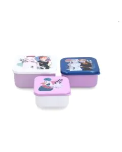 Strider 3 Pcs Nesting Snack Boxes Set Frozen Trust The Journey