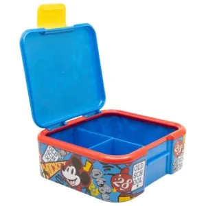 Strider Stor Supreme Multi Compartment  Sandwich Box Mickey True Champions