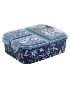 Strider XL Multi Compartment Rectangular Sandwich Box Frozen Snowy Tale
