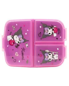 Strider XL Multi Compartment Rectangular Sandwich Box Kuromi