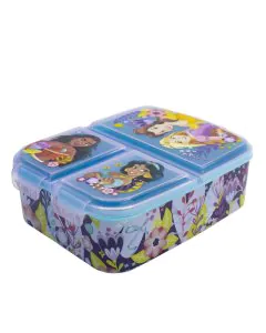 Strider XL Multi Compartment Rectangular Sandwich Box Princess Courageous Heart