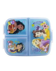 Strider XL Multi Compartment Rectangular Sandwich Box Princess Courageous Heart