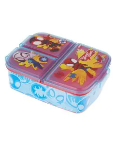 Strider XL Multi Compartment Rectangular Sandwich Box Spidey and Friends