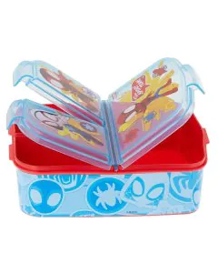 Strider XL Multi Compartment Rectangular Sandwich Box Spidey and Friends