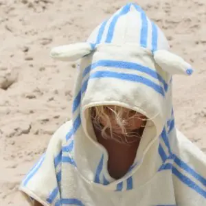 Sunny Life Kids Hooded Towel Seagull S51KHTBL