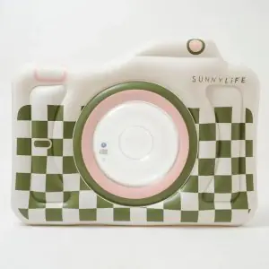 Sunnylife Luxe Lie-On Float Camera Olive S3LLIECA