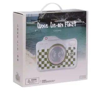 Sunnylife Luxe Lie-On Float Camera Olive S3LLIECA