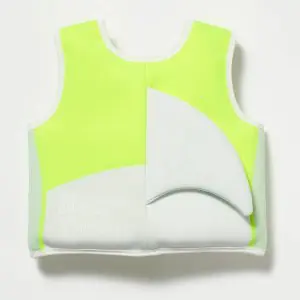 Sunny Life Swim Vest 3-6 Shark Tribe Neon Citrus SCMSVAQL