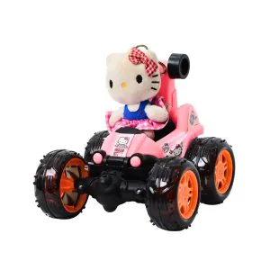 Tak Tak Toys Hello Kitty Spin RC Car with Lights & Sound
