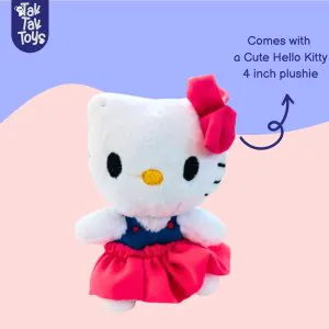 Tak Tak Toys Hello Kitty Spin RC Car with Lights & Sound