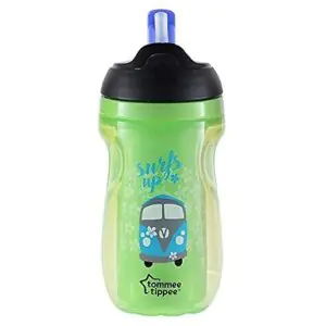 Tommee Tippee Insulated Straw Cup (260ml) - Green