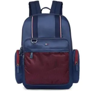 Tommy Hilfiger Unisex Brock Navy Red Backpack
