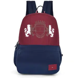 Tommy Hilfiger Unisex Holden Burgundy Navy Backpack