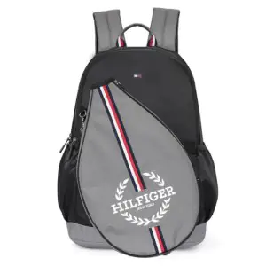 Tommy Hilfiger Unisex Lawson Black Grey Backpack