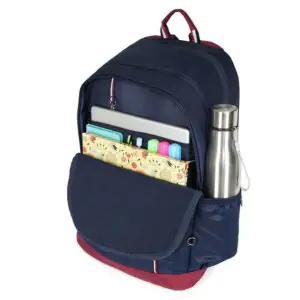 Tommy Hilfiger Unisex Lawson Navy Burgundy Backpack