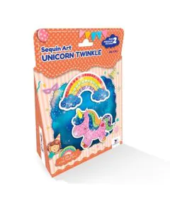 ToyKraftt Sequin Art Unicorn Twinkle
