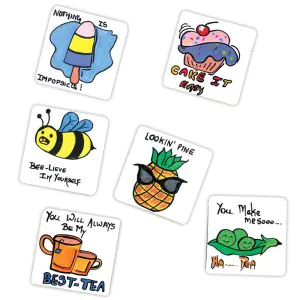 ToyKraftt Tile Art Magnetic Giggles