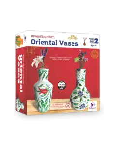 Toykraft Terracotta Oriental Flower Vases Kit