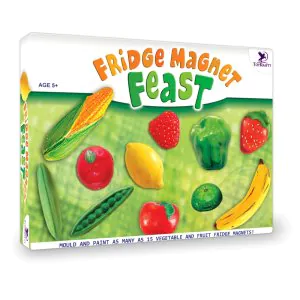 Toykraftt Mould Paint Fridge Magnet Feast