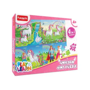 Funskool Unicorn 4In1 Puzzle