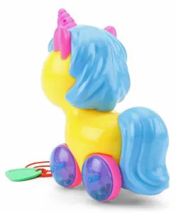 United Agencies Unicorn Pull Along Toy