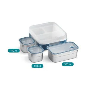 Vaya Bento Lunchbox Blue