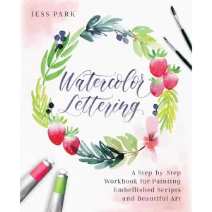 Ulysses Press Watercolor Lettering Workbook