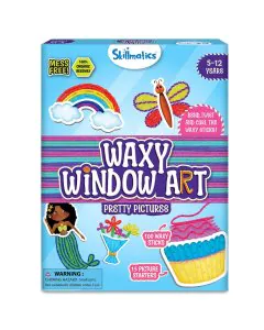 Skillmatics Waxy Window Art Pretty Pictures