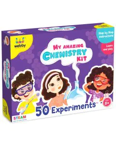 Webby DIY Chemistry Kit with 50 Experiments