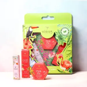 Whimsy Beauty 3 Pcs Organic Mini Garden Beauty Kit