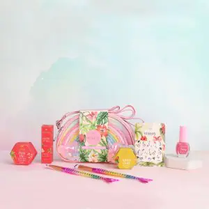 Whimsy Rainbow Sling Bag Beauty Kit Pack of 6