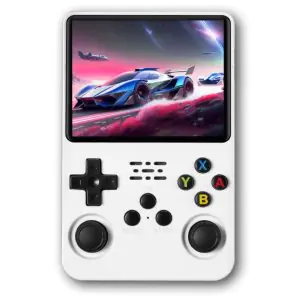 TF R36s Handheld Game Console 64G Transprent - White