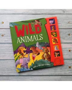 North Parade Wild Animals Sound Book