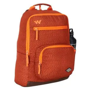 Wildcraft Evo 15L Backpack with Rain Cover (Orange)