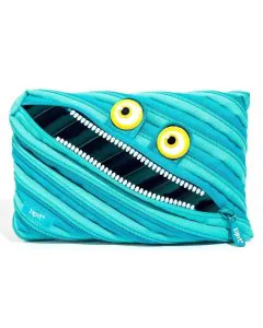 Zipit Wildlings Jumbo Pouch Blue Tones