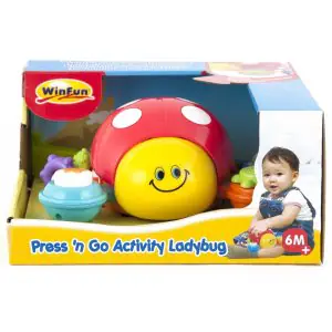 Winfun Press 'N Go Activity Ladybug