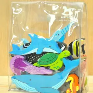 Play Toys Wooden Sea Animals Set